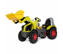 Minamas traktorius su kaušu - vaikams nuo 3 iki 10 metų | X-Trac Premium CLAAS | Rolly Toys